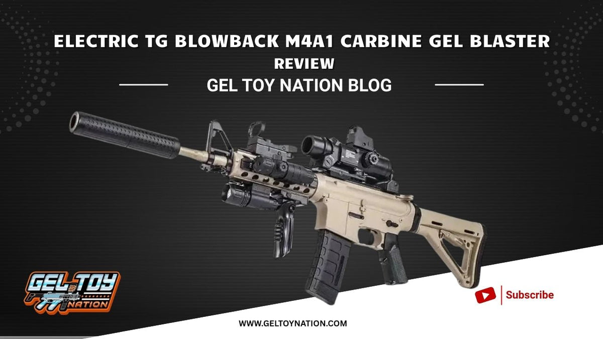 GEL TOY NATION Electric TG Blowback M4A1 Carbine Gel Blaster Gun