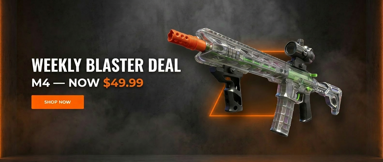 Weekly deal - Get the M4 Electric Gel Blaster at $49.99