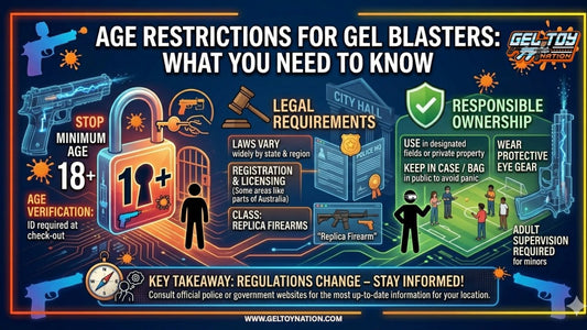 Age Restrictions for Gel Blasters: What You Need to Know (2026 Update) | GelToyNation - Gel Toy Nation