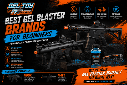 Best Gel Blaster Brands for Beginners (2026 Guide) - Gel Toy Nation