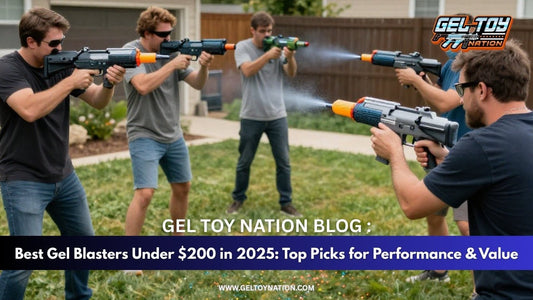 Best Gel Blasters Under $200 in 2025: Top Picks for Performance & Value - Gel Toy Nation