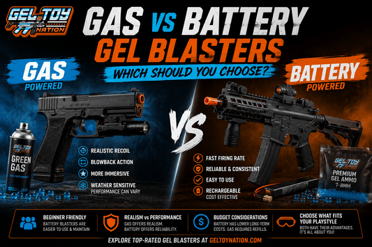 Gas vs Battery Gel Blasters: Which Should You Choose? (2026 Guide) - Gel Toy Nation
