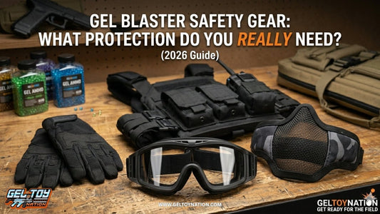 Gel Blaster Safety Gear: What Protection Do You REALLY Need? (2026 Guide) | GelToyNation - Gel Toy Nation