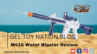  M416 Water Blaster Review - Gel Toy Nation