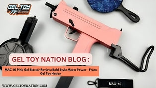  MAC-10 Pink Gel Blaster Review: Bold Style Meets Power - From Gel Toy Nation - Gel Toy Nation