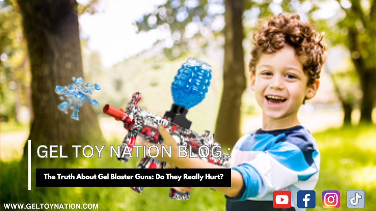 The Truth About Gel Blaster Guns: Do They Really Hurt? – Gel Toy Nation