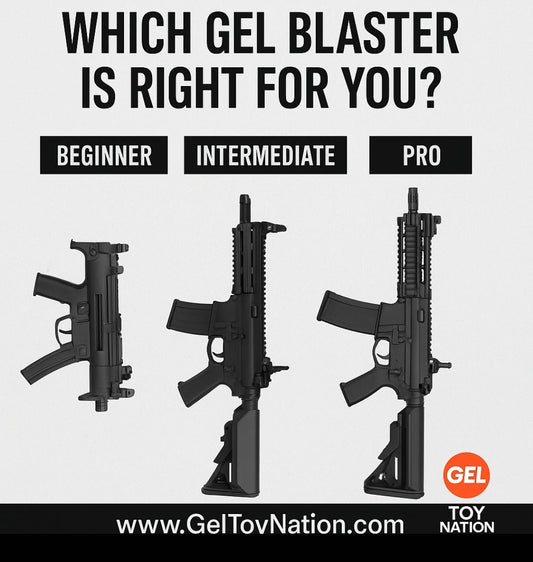 The Ultimate Guide to Choosing the Right Gel Blaster for Your Skill Level - Gel Toy Nation