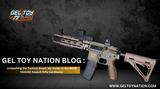  Unleashing the Tactical Beast: My Guide to the M416 HK416D Assault Rifle Gel Blaster - Gel Toy Nation