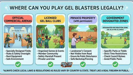 Where Can You Play Gel Blasters Legally? (2026 Guide) | GelToyNation - Gel Toy Nation