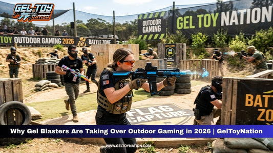 Why Gel Blasters Are Taking Over Outdoor Gaming in 2026 | GelToyNation - Gel Toy Nation