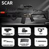 GEL TOY NATION SCAR Electric Gel Ball BLASTER Upgraded Version US-STOCK