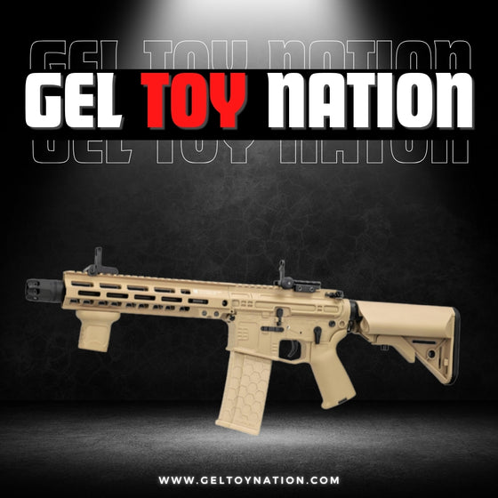 GEL TOY NATION Bohan SLR AR15 Gel Ball Blaster Toy