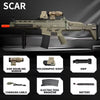 GEL TOY NATION SCAR Electric Gel Ball BLASTER Upgraded Version US-STOCK