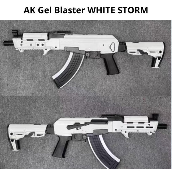 GEL TOY NATION AK Gel Blaster WHITE STORM - Gel Toy Nation - 