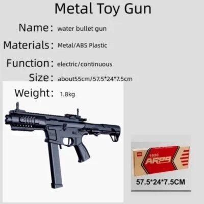 GEL TOY NATION ARP9 Electric 7MM - 8MM Gel Ball Blaster US STOCK - Gel Toy Nation - 