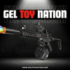 GEL TOY NATION BLACK MCX WITH LED Tracer High Speed Semi and Fully Automatic GEL BLASTER US - STOCK - Gel Toy Nation - gel blaster splatter blaster orbie gun