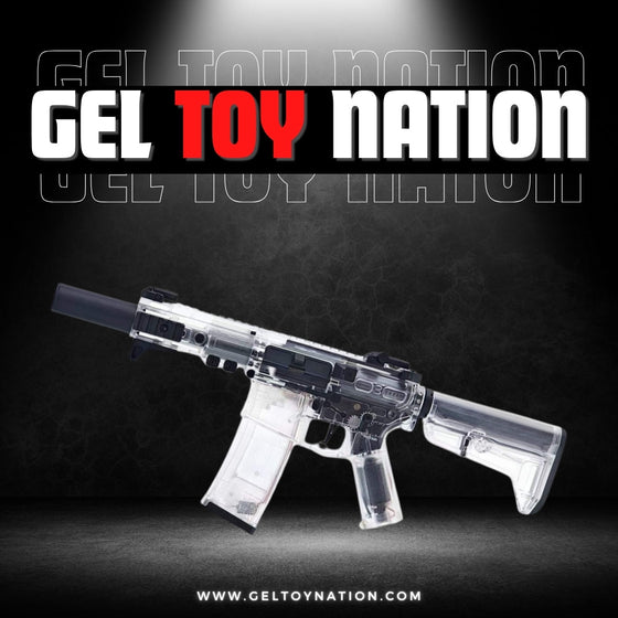 GEL TOY NATION CLEAR TRANSPARENT SLR JJ 4.0 - Gel Toy Nation - 