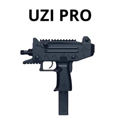 GEL TOY NATION Compact Uzi Pro Electric 7MM - 8MM Black Full Auto Gel Blaster US STOCK - Gel Toy Nation - 