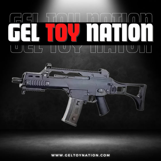 GEL TOY NATION Cyma Black G36c Tactical Blowback Gel Blaster US - STOCK - Gel Toy Nation - gel blaster splatter blaster orbie gun