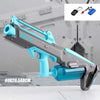 GEL TOY NATION Fast High Pressure Absorption Electric Water Gun Blue