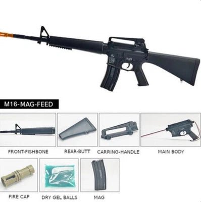 GEL TOY NATION Full Size BLG M16 V2 Electric Full Auto 7mm - 8mm Gel Blaster US STOCK - Gel Toy Nation - 