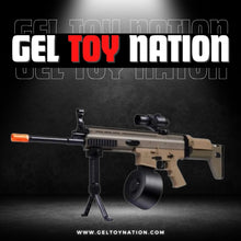  Gel Toy Nation High Powered Gel Blaster SCAR - L - Gel Toy Nation - 