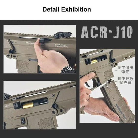 GEL TOY NATION J10 Gen10 ACR Gel Blaster - Tan