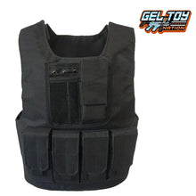  gel toy nation Kids Tactical Vest for 8-12yr old Black