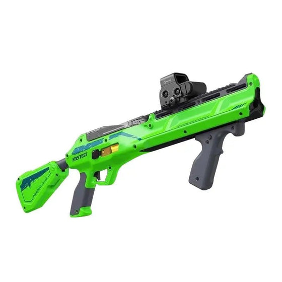 GEL TOY NATION Lehui Force Outbreak Manual Triple - Shot Hopper - Fed Orbeez Gun - Gel Toy Nation - 
