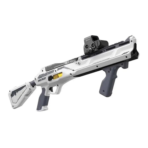 GEL TOY NATION Lehui Force Outbreak Manual Triple - Shot Hopper - Fed Orbeez Gun - Gel Toy Nation - 