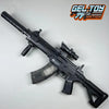 GEL TOY NATION LH QBZ191 Gel Blaster With Lighted Silencer - Black