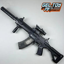  GEL TOY NATION LH QBZ191 Gel Blaster With Lighted Silencer - Black