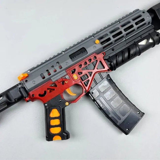 GEL TOY NATION MK6 Gel Blaster With Red Light Effects And Smoke Effects Nylon version