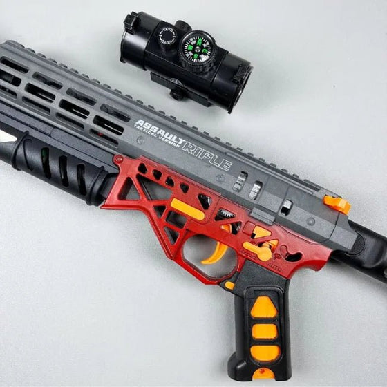 GEL TOY NATION MK6 Gel Blaster With Red Light Effects And Smoke Effects Nylon version