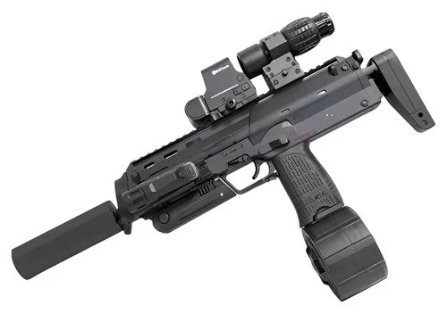 GEL TOY NATION MP7 Electric Gel Blaster With Drum Mag US - STOCK - Gel Toy Nation - gel blaster splatter blaster orbie gun