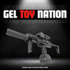 GEL TOY NATION MP7 Electric Gel Blaster With Drum Mag US - STOCK - Gel Toy Nation - gel blaster splatter blaster orbie gun