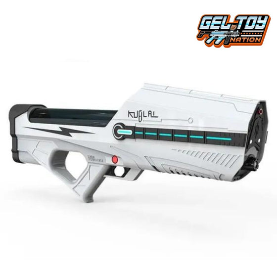 GEL TOY NATION S2 Electric Auto Refill Powerful Water Blaster Toy Gun WHITE