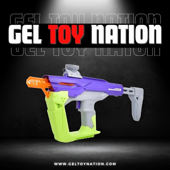 GEL TOY NATION SKD CS003 Python Electric Glowing Orbeez Gun - Gel Toy Nation - 