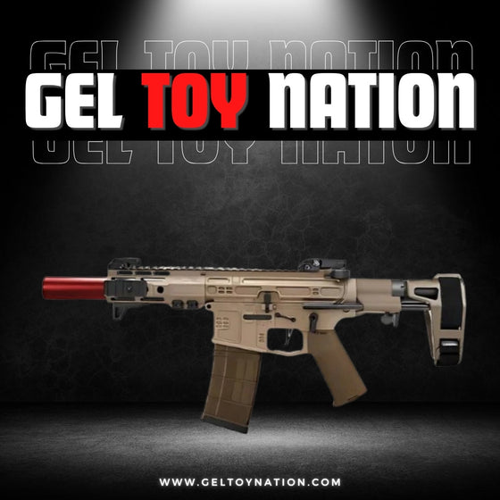 GEL TOY NATION SLR V4 Short Burst Gel Blaster - Gel Toy Nation - 