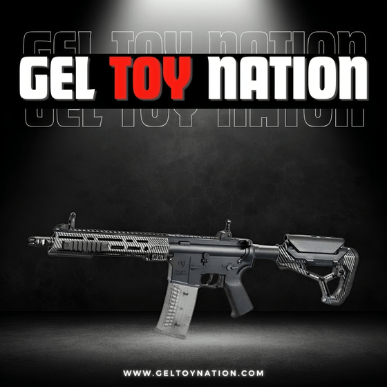 GEL TOY NATION TG Defense F4 V2 Carbon Fiber Gel Blaster - Gel Toy Nation - 