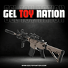 GEL TOY NATION TG HK416 Electric Tan Gel Ball Blaster with Full Accessories - Gel Toy Nation - 
