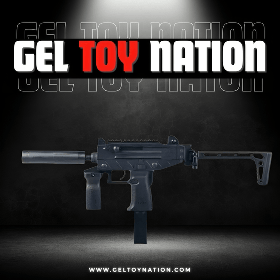 GEL TOY NATION ZY UZI Pro Electric Nylon Submachine Gel Blaster - Gel Toy Nation - 