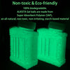 Glow in The Dark Gel Ball Beads, 4 Bottles 7mm - 8mm Fluorescence Green Gel Water Luminous Beads Balls - Gel Toy Nation - 