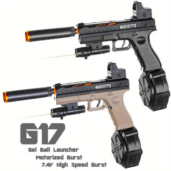 GEL TOY NATION ADULT HIGH POWERED G17 GLOCKINATOR GEL BLASTER