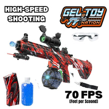  Gel Toy Nation Gel Blaster Red Bravo Tactical Rifle - Gel Toy Nation -