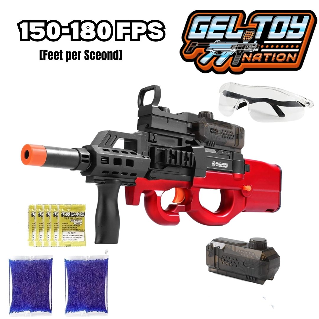 Red deals toy gun